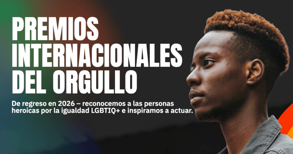 Captura de la web Premios Internacionales Orgullo 2026
